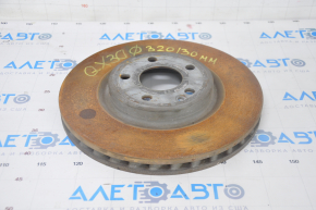 Front right brake disc Infiniti QX30 17-320/30mm