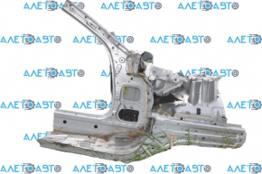 Front left quarter Cadillac CTS 14- silver, poke