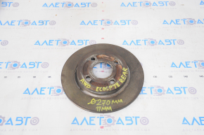 Rear right brake disc Ford Ecosport 18-19 AWD 270/11 mm