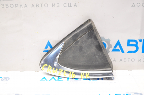 Plug triangle rear right Chevrolet Cruze 16- chrome, rubbed