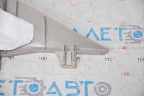 Front pillar trim right Nissan Pathfinder 13-20 gray, broken fastener