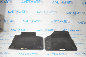 Set of floor mats for the VW Tiguan 2009-2018, black cloth