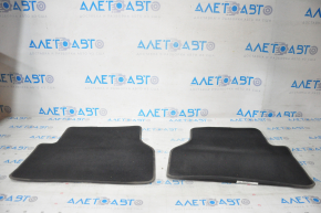Set of floor mats for the VW Tiguan 2009-2018, black cloth