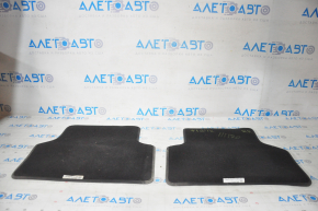 Set of floor mats for the VW Tiguan 2009-2018, black cloth