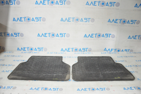 Set of floor mats for VW Tiguan 2009-2018, rubber black