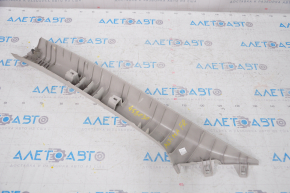 Front pillar trim right Nissan Altima 13-18 gray, type 1, scratch