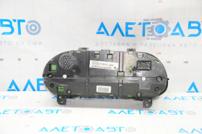 Instrument cluster Chrysler 200 15-17 small display, light frame, broken glass, scratches