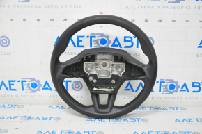Naked steering wheel Ford Escape MK3 17-19 rest, rubber, black, worn