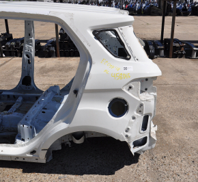 Quarter wing rear left Ford Ecosport 18-22 white, on the body