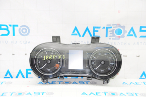 Instrument cluster Jeep Cherokee KL 14-18 2.4 small display, burnt plastic