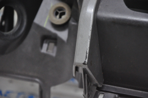 Torpedo front panel with AIRBAG Ford Escape MK3 17-19 rest, black, dark gray trims, scratches on trims