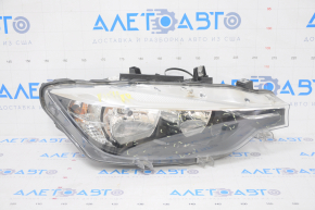 Front right headlight complete BMW 3 F30 16-18 halogen, sand