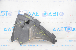 Front left mudguard lower part BMW 3 F30 12-18 tears, worn, dented