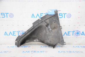 Front left mudguard lower part BMW 3 F30 12-18 tears, worn, dented