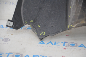 Front left mudguard lower part BMW 3 F30 12-18 tears, worn, dented
