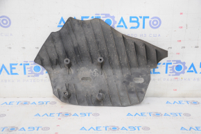 The rear left arm pad under the spring BMW 3 F30 12-18 is dented, worn