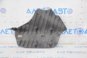 The rear right lever cover under the spring BMW 3 F30 12-18 is dented, worn