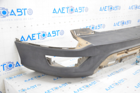 Rear bumper bare Ford Escape MK3 17-19 rest, without parking sensors, structure, worn, scratches, broken fasteners