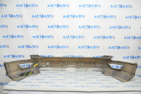 Rear bumper bare Ford Escape MK3 17-19 rest, without parking sensors, structure, worn, scratches, broken fasteners