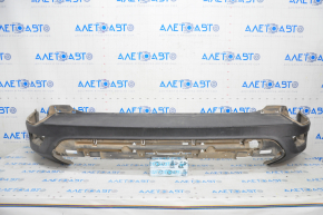 Rear bumper bare Ford Escape MK3 17-19 rest, without parking sensors, structure, worn, scratches, broken fasteners