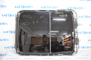 Sunroof assembly Ford Escape MK3 13-19 panorama, gray curtain, scratches on glass