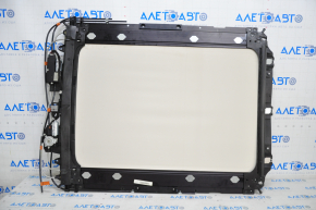 Sunroof assembly Ford Escape MK3 13-19 panorama, gray curtain, scratches on glass