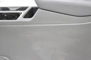 Console central armrest and cup holders Ford Escape MK3 17- black, scratches