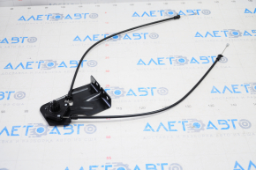 Audi Q5 Hood Release Handle Bracket 80A 18-24 with OEM Cables