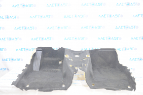 Front floor covering BMW 3 F30 12-18 black, dry clean, torn