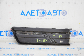 Front bumper grille side right VW Passat b8 16-19 USA without fog lights, sand