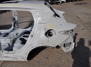 Quarter wing rear left Infiniti QX30 17- on the body, white, dented