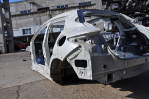 Quarter wing rear left Infiniti QX30 17- on the body, white, dented