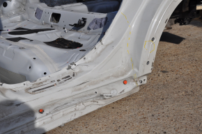 Quarter wing rear left Infiniti QX30 17- on the body, white, dented