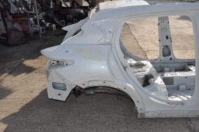 Quarter wing rear right Infiniti QX30 17- on the body, white, pokes