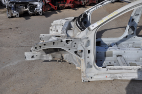 Front left quarter Infiniti QX30 17- on the body, white, dented