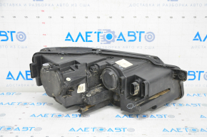 Headlight front left VW Passat b8 16-19 USA naked, halogen, water damage, sand