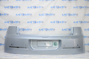 Rear bumper bare Chevrolet Volt 11-15 for parking sensors, blue, bumpers