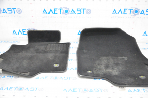 Set of floor mats Mazda 6 13-21 cloth black, for dry cleaning