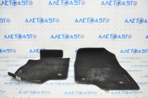 Set of floor mats Mazda 6 13-21 cloth black, for dry cleaning