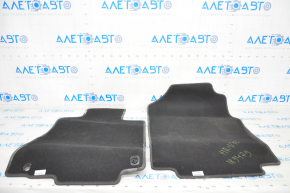 Set of floor mats for Honda CRV 12-16 cloth black