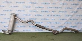 Exhaust line middle part BMW F30 17-18 rwd B46 with catalytic converter