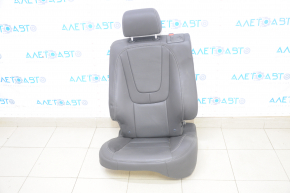 Rear row of seats 2 row left Chevrolet Volt 11-15 leather black