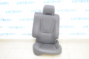 Rear row of seats 2 row right Chevrolet Volt 11-15 leather black