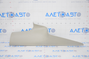 Rear pillar trim left Chevrolet Volt 11-15 light gray, scratches, broken guide