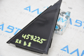 Triangle door rear right VW Passat b8 16-19 16- USA black gloss, spider web