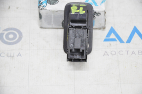 Rear left window lift control for VW Passat b8 16-19 USA, black with chrome, with trim
