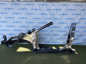 Front left quarter Toyota Camry v70 18-24 graphite, with central pillar