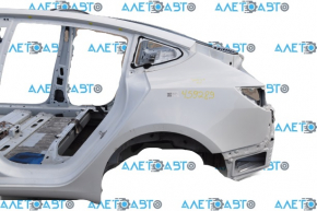 Quarter wing rear left Tesla Model 3 21- on body, white PPSW
