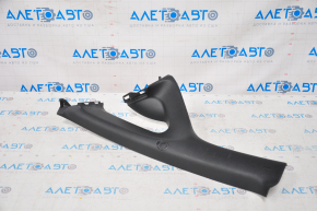 Front pillar trim left Nissan Leaf 13-17 black under tweeter, scratches