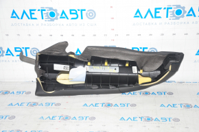Airbag airbag seat rear right Chevrolet Volt 16- leather black, blue stitching, leather tear